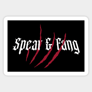 Primal Spear and Fang Sticker